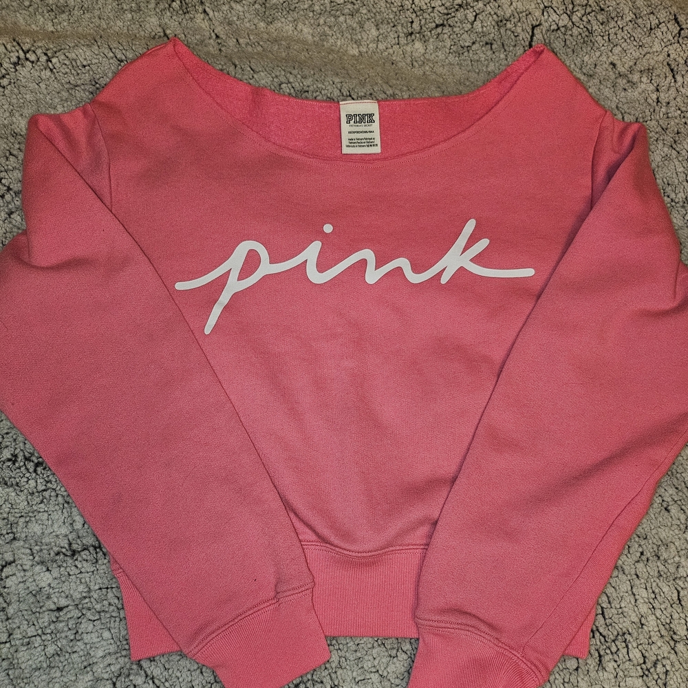 PINK Victoria's Secret Fuchsia Sweatshirt